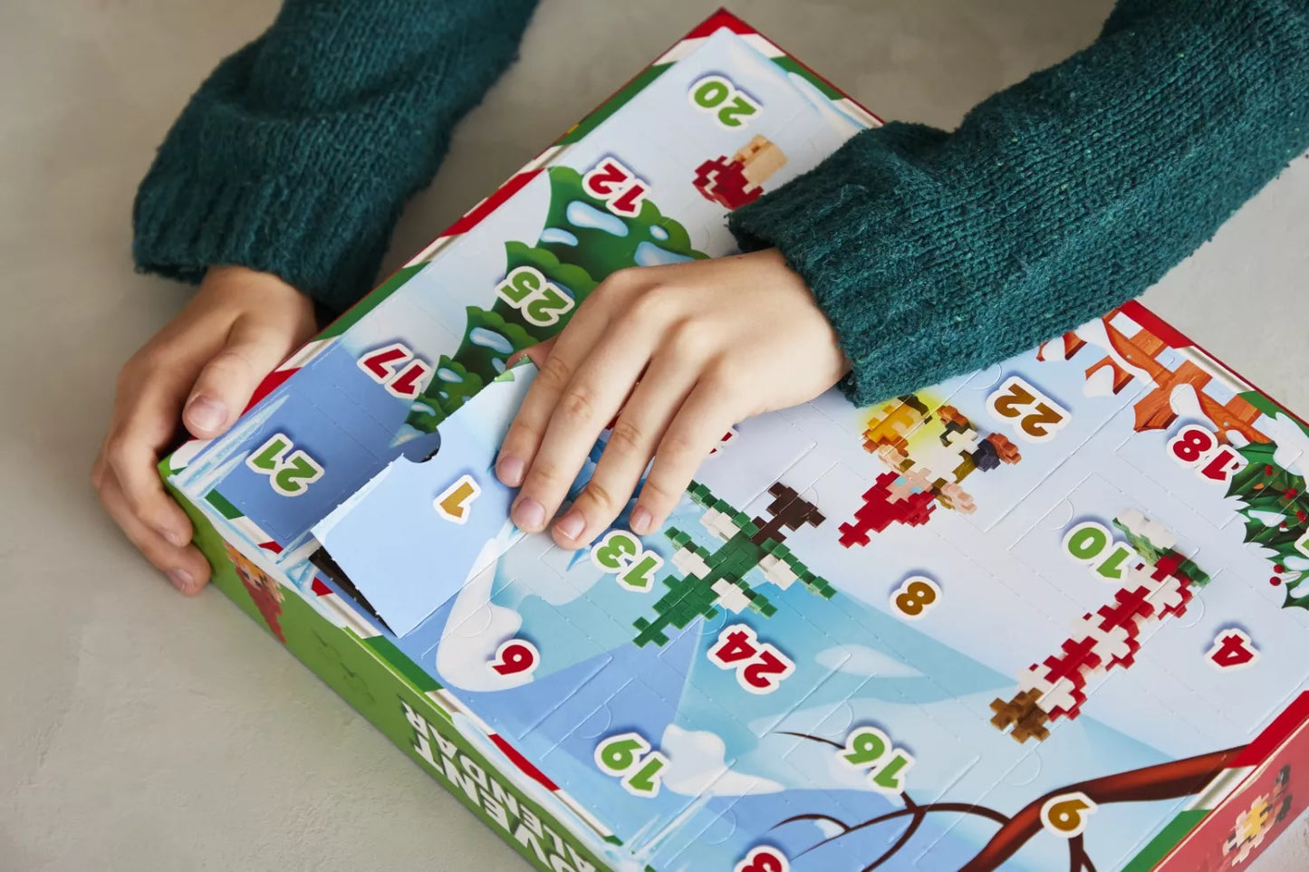 Plus Plus konstruktorius, Advento Kalendorius, Kalėdų senelio pasaulis