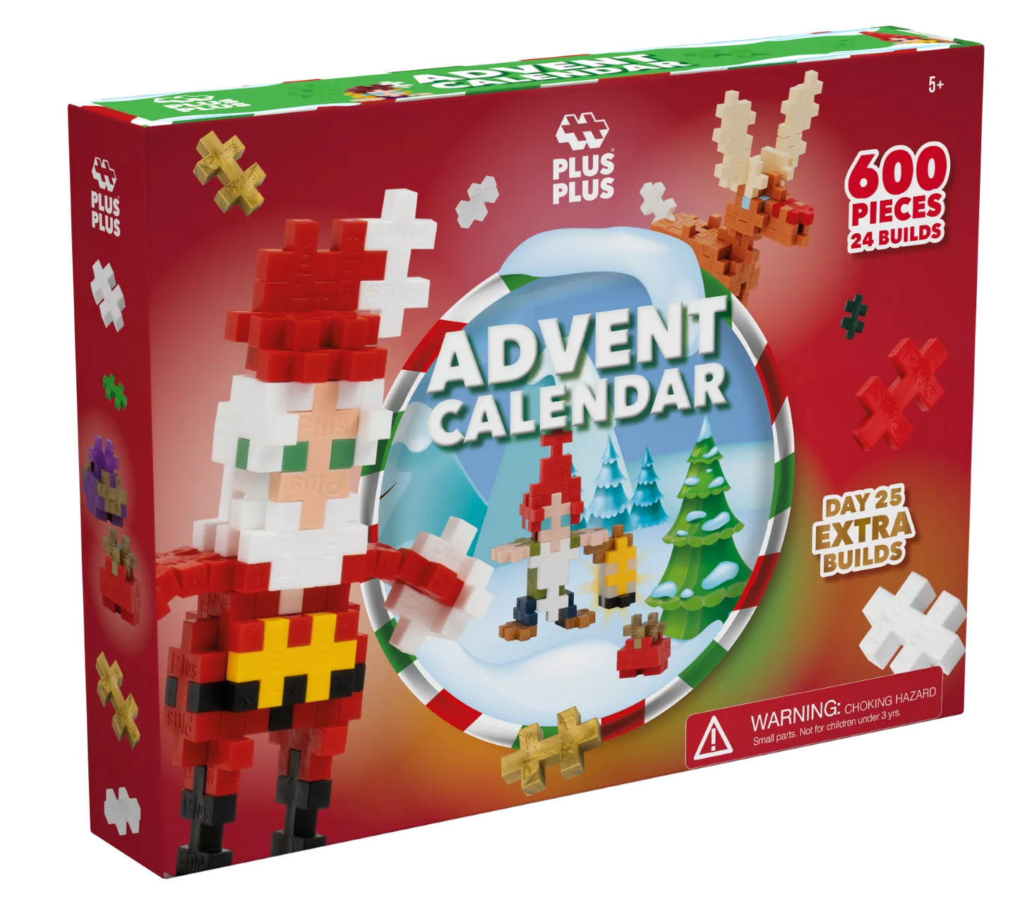 Plus Plus konstruktorius, Advento Kalendorius, Kalėdų senelio pasaulis