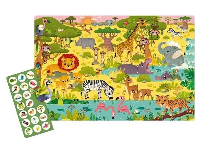 Pastabumo dėlionė – Savana