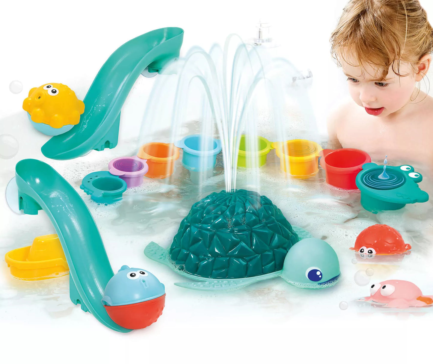 LUDI vonios žaislų rinkinys XXL