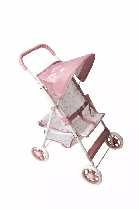 Arias lėlės kūdikio sportinis vežimukas su stogeliu