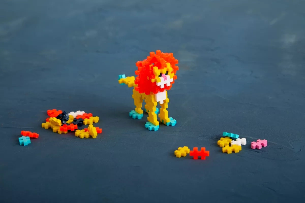 Plus Plus konstruktorius, Spalvotas Liūtas, 100 det.