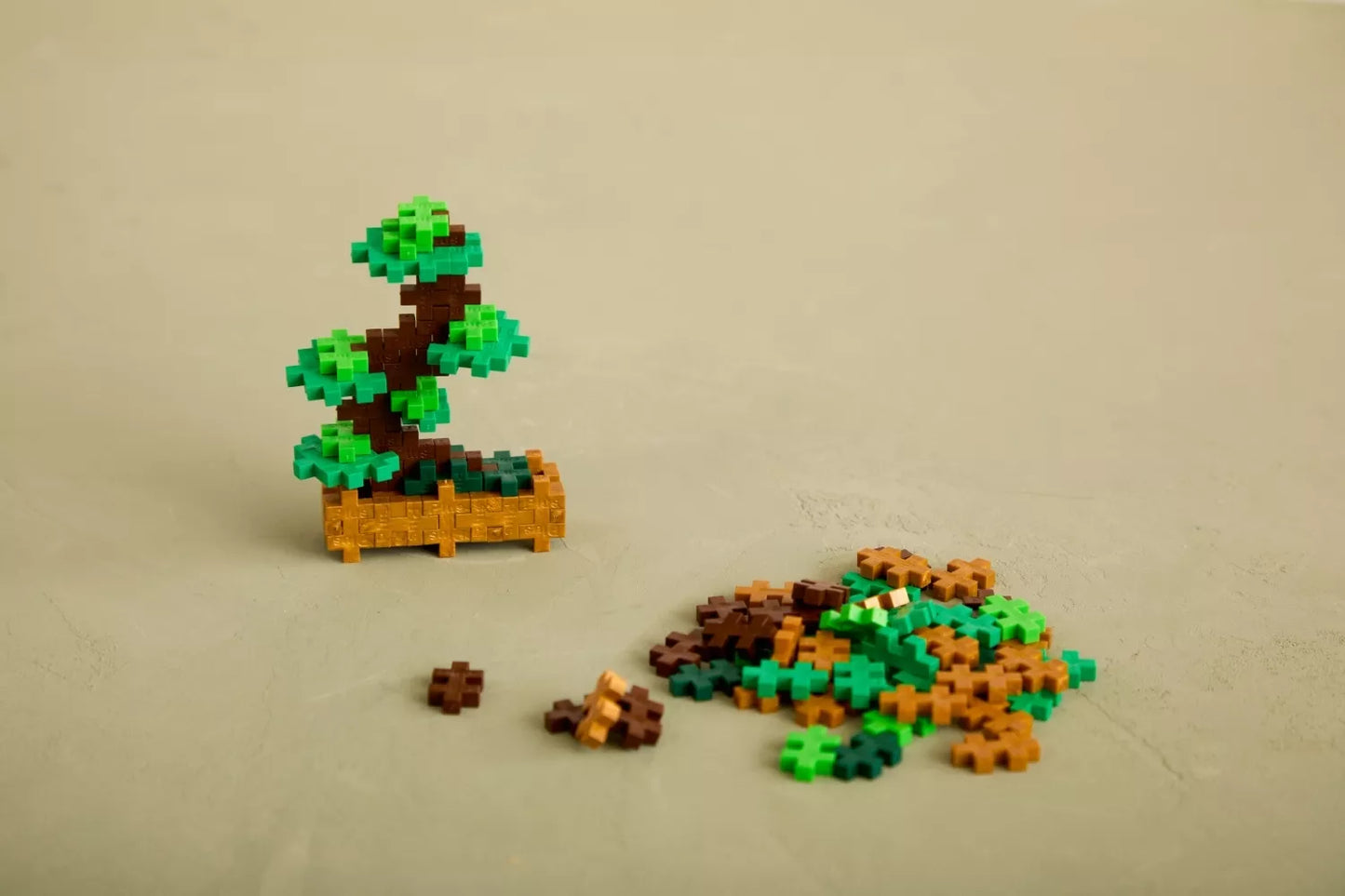 Plus Plus konstruktorius AUGALAI - žaliasis bonsas