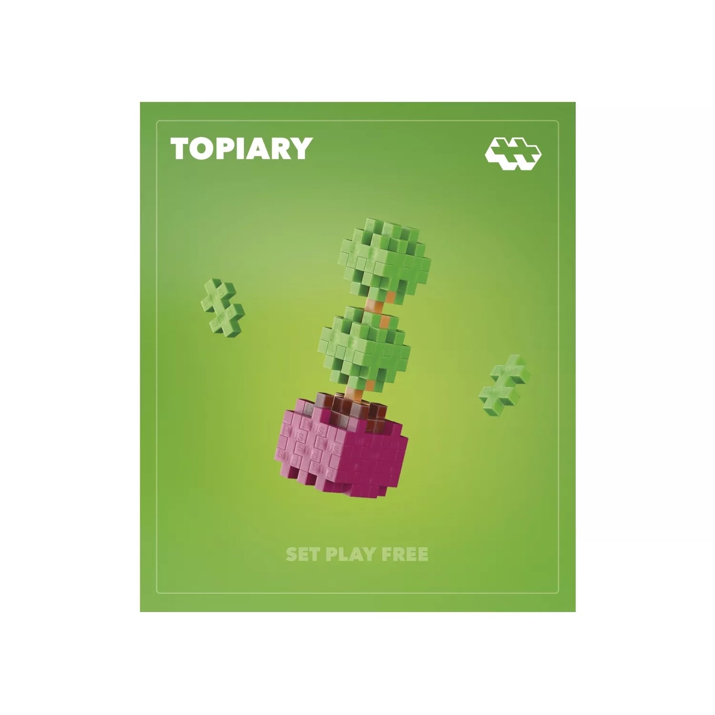 Plus Plus konstruktorius AUGALAI - topiaris