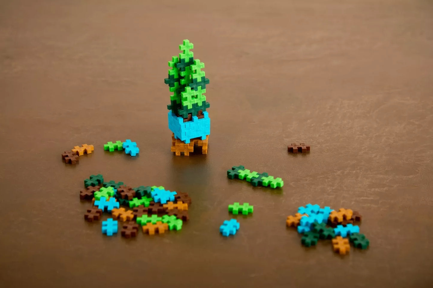 Plus Plus konstruktorius AUGALAI - trijuostė sansevjera