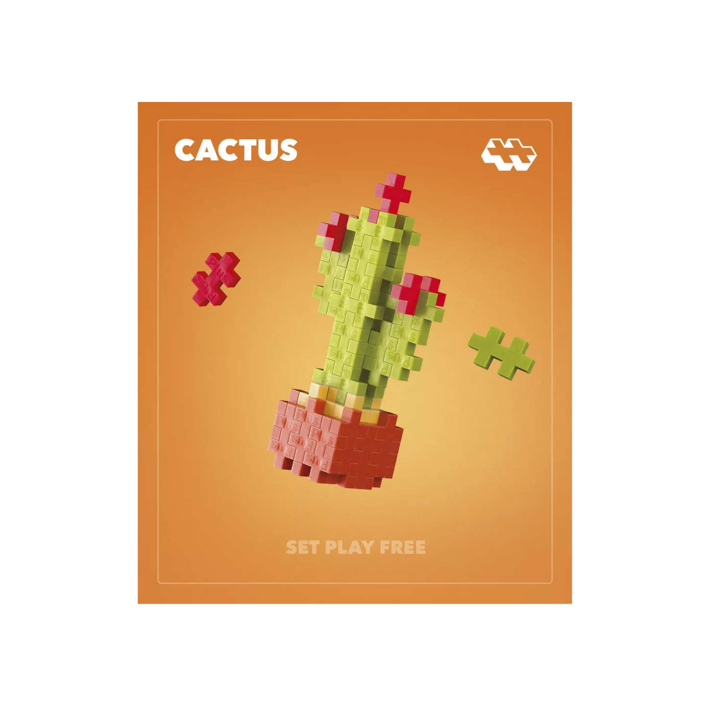 Plus Plus konstruktorius AUGALAI - kaktusas