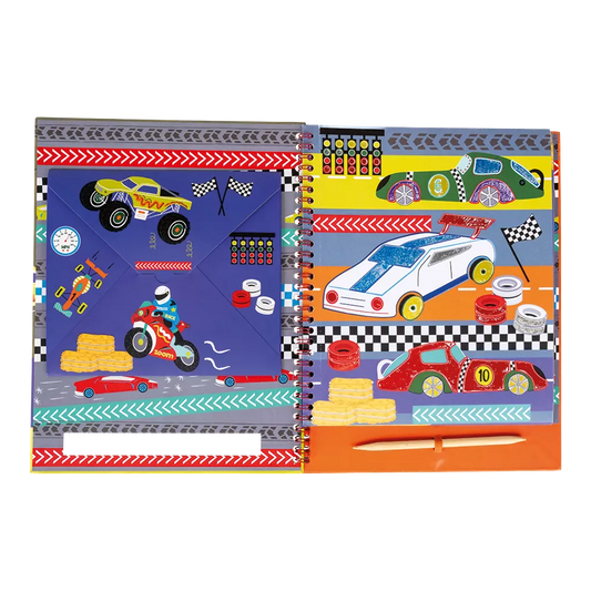 Žaidimas blizgink su folija, Mašinos