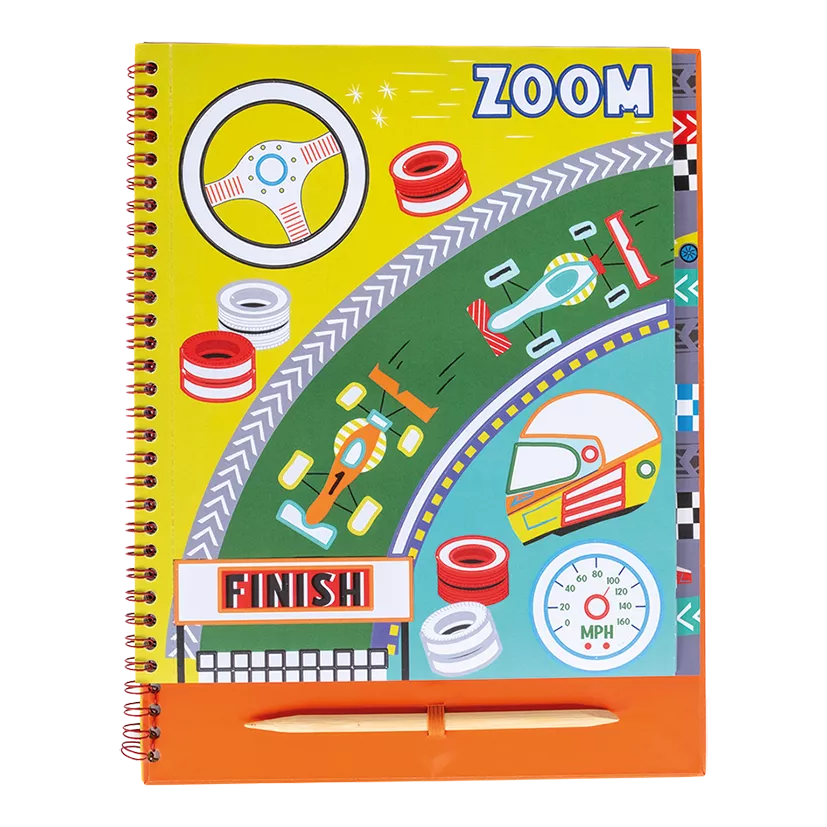 Žaidimas blizgink su folija, Mašinos