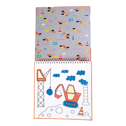 Spalvinimo rinkinys su stebuklingais flomasteriais, Statybos