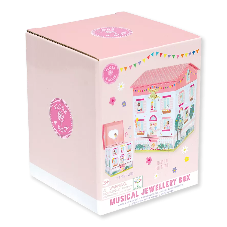 Muzikinė papuošalų dėžutė, Lėlių namelis