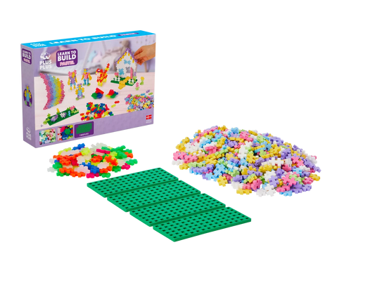 Plus Plus PRADŽIAMOKSLIS, pastelinių-neoninių spalvų