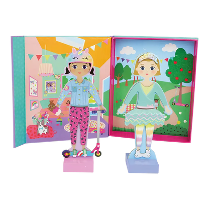 Magnetinis žaidimas aprenk lėlytes, Geriausios draugės