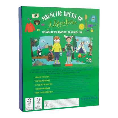 Magnetinis žaidimas aprenk lėlytes, Draugų nuotykis