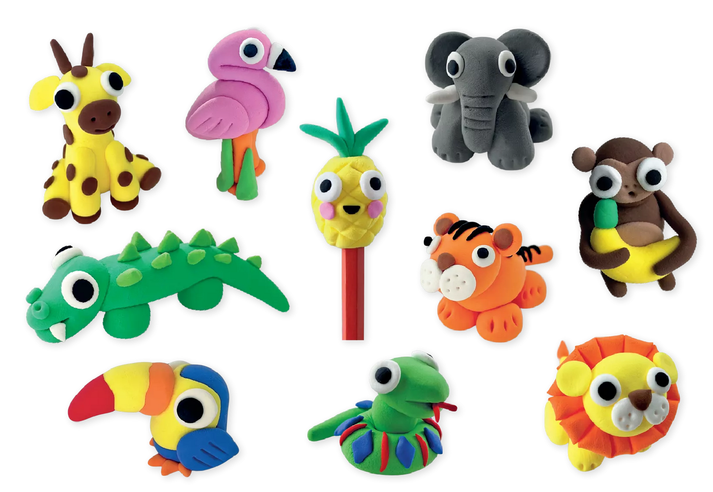 Modelino rinkinys, Džiunglės