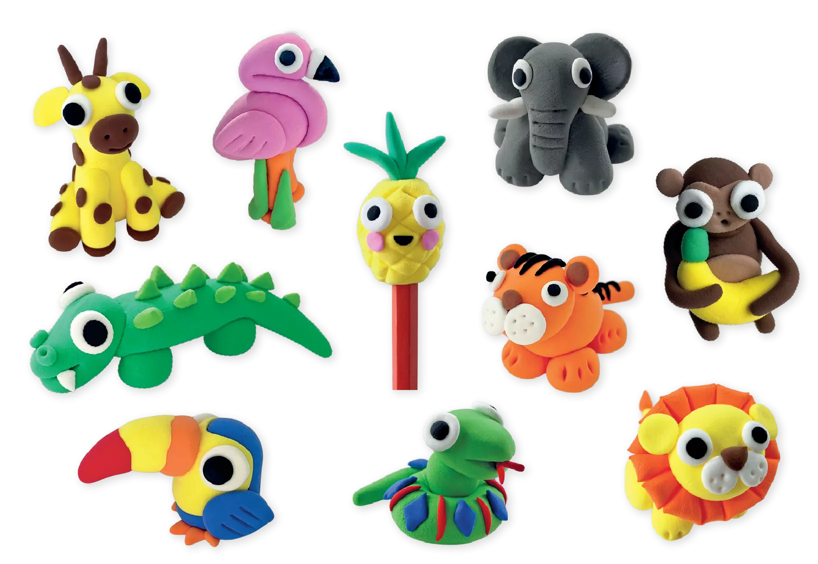 Modelino rinkinys, Džiunglės