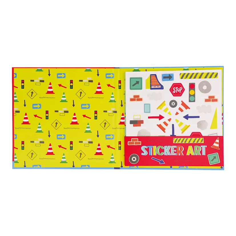 Knygelė su kvepiančiais lipdukais, Statybos