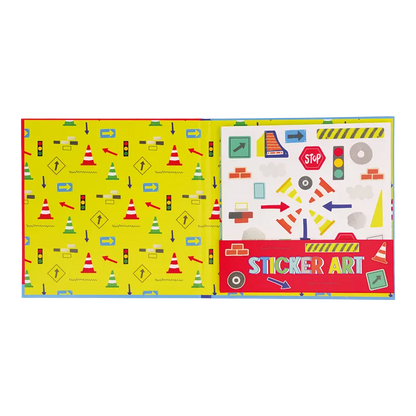 Knygelė su kvepiančiais lipdukais, Statybos