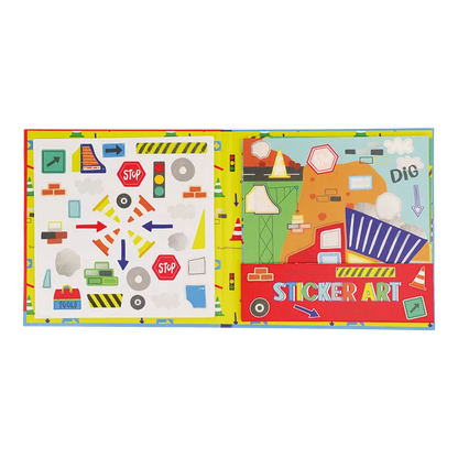 Knygelė su kvepiančiais lipdukais, Statybos