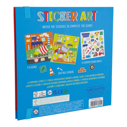 Knygelė su kvepiančiais lipdukais, Statybos