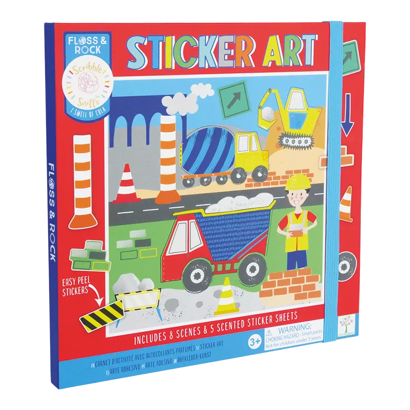 Knygelė su kvepiančiais lipdukais, Statybos