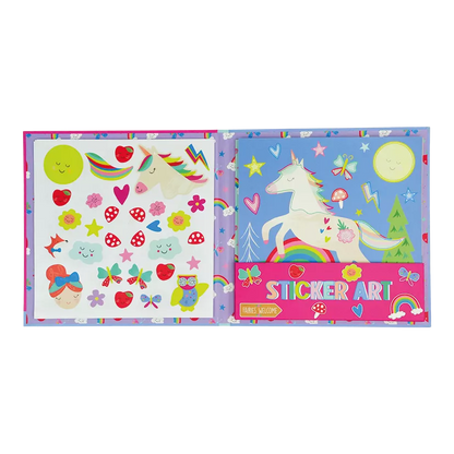 Knygelė su kvepiančiais lipdukais, Vaivorykštės fėja