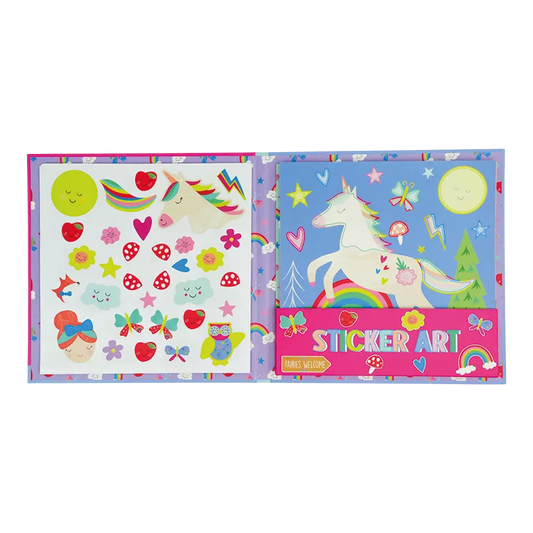 Knygelė su kvepiančiais lipdukais, Vaivorykštės fėja