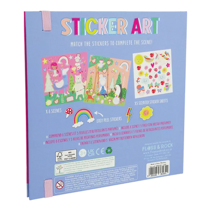 Knygelė su kvepiančiais lipdukais, Vaivorykštės fėja