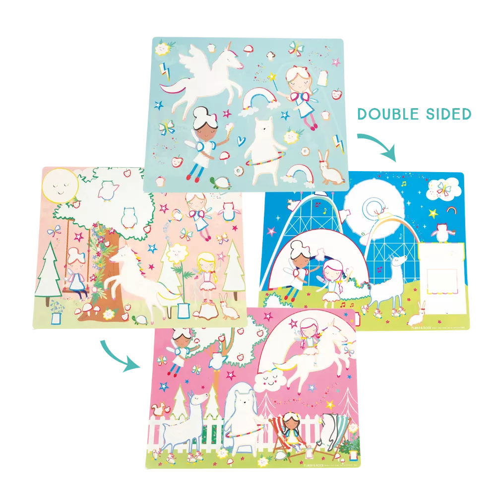 Vandeniu spalvinami padėkliukai, Vaivorykštės fėja