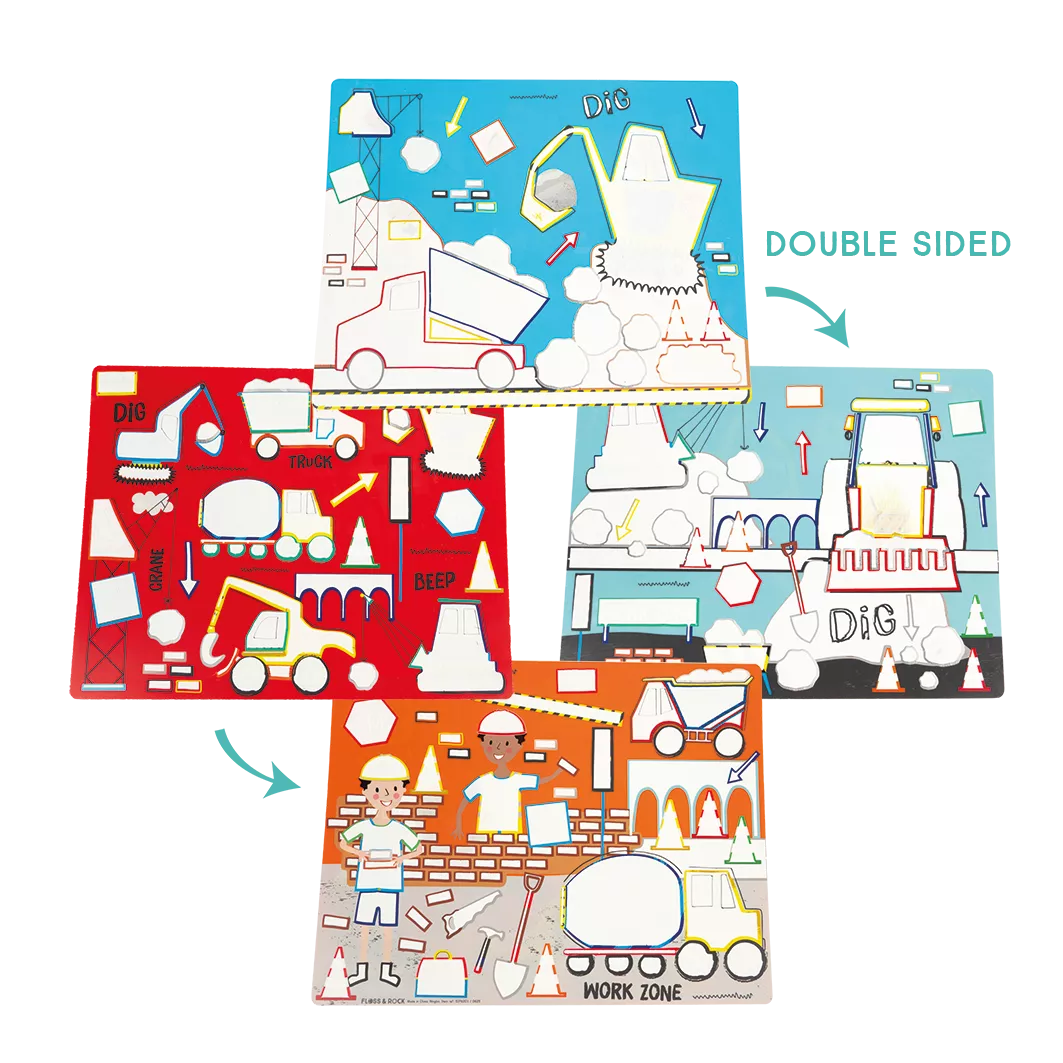 Vandeniu spalvinami padėkliukai, Mašinos