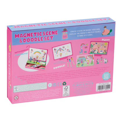 Magnetinis žaidimas ir piešimo rinkinys, Vaivorykštės fėja