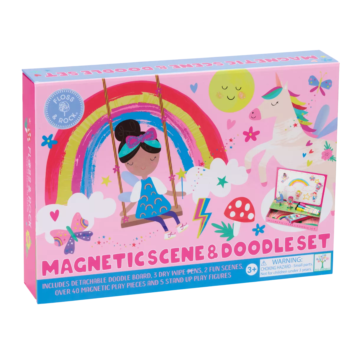 Magnetinis žaidimas ir piešimo rinkinys, Vaivorykštės fėja