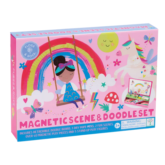 Magnetinis žaidimas ir piešimo rinkinys, Vaivorykštės fėja