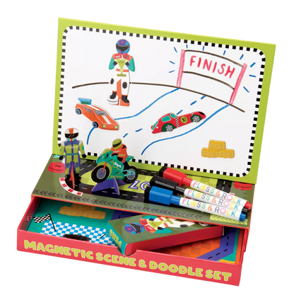 Magnetinis žaidimas ir piešimo rinkinys, Mašinos