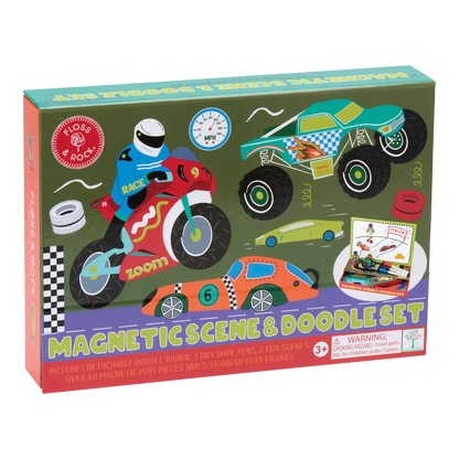 Magnetinis žaidimas ir piešimo rinkinys, Mašinos