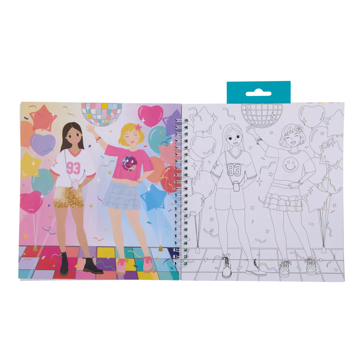 Knygelė su 100 lipdukų Dress up, prie baseino