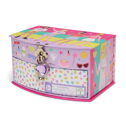 Užrakinama papuošalų dėžutė, Super draugės