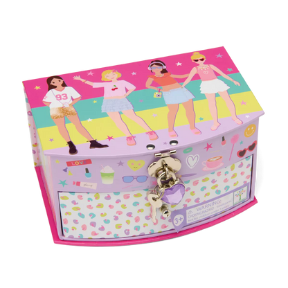 Užrakinama papuošalų dėžutė, Super draugės