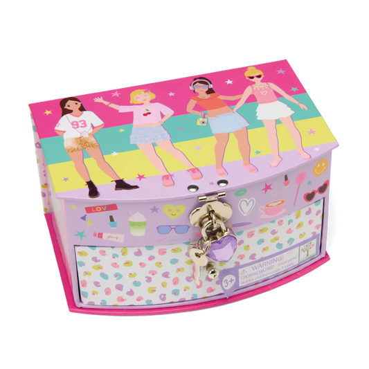 Užrakinama papuošalų dėžutė, Super draugės