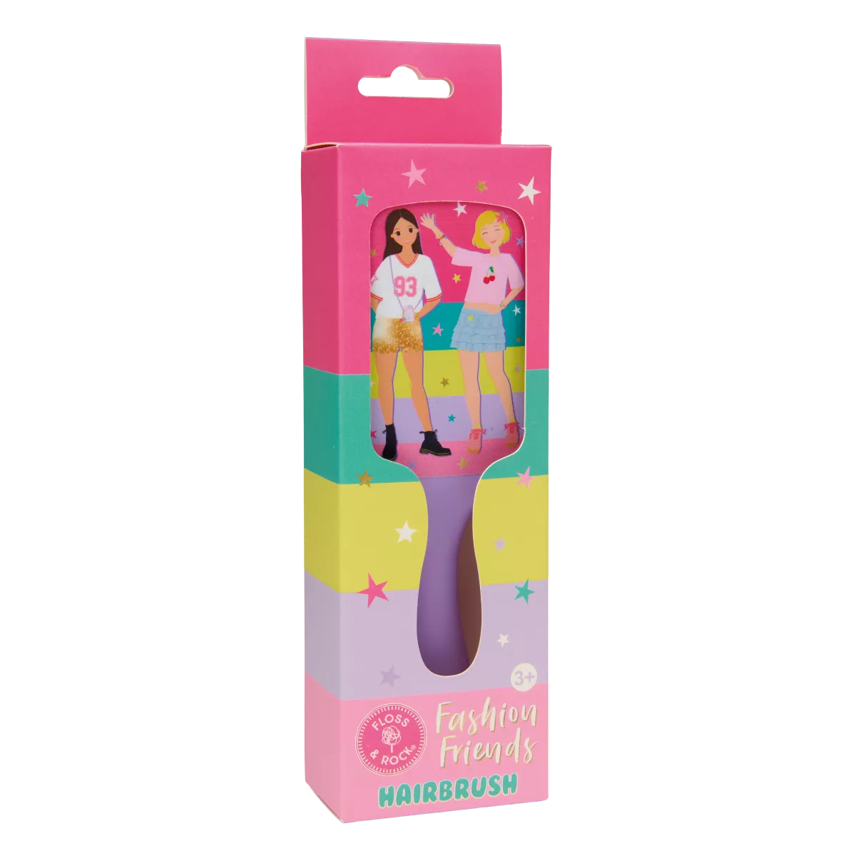 Plaukų šepetys, violetinis