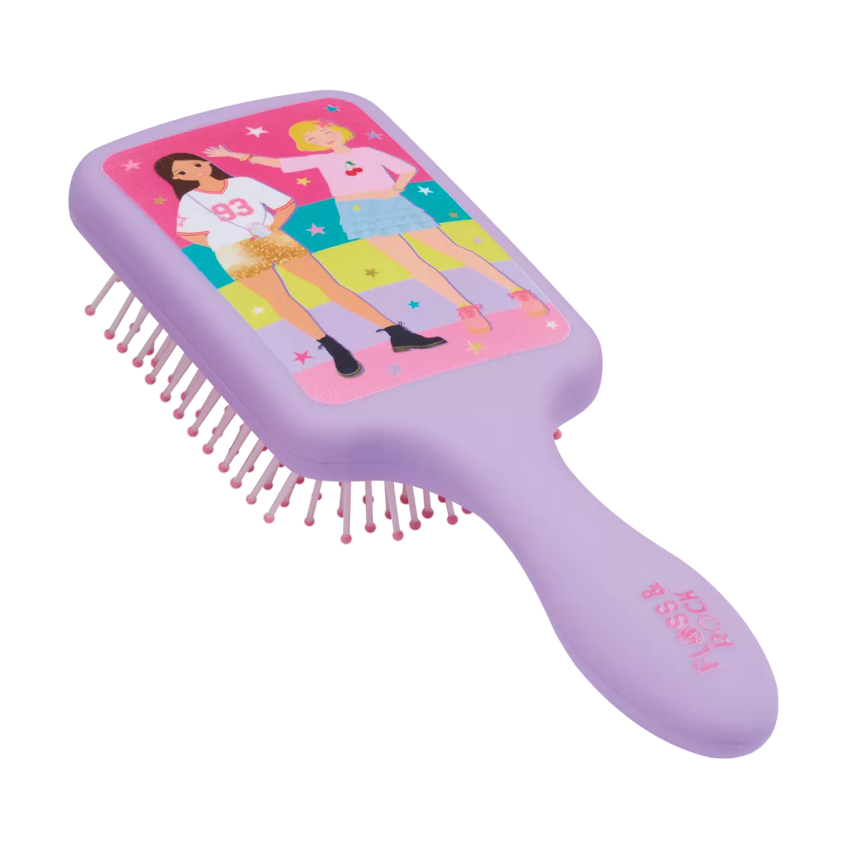 Plaukų šepetys, violetinis