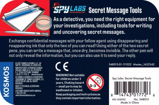 „Spy Labs“ slapto rašymo rinkinys