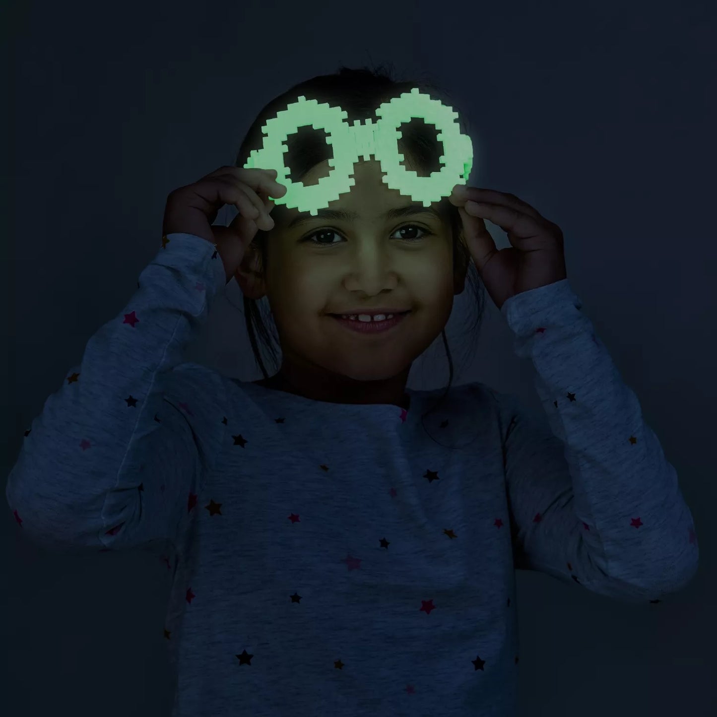 Plus Plus konstruktorius, šviečia tamsoje, 600 det.