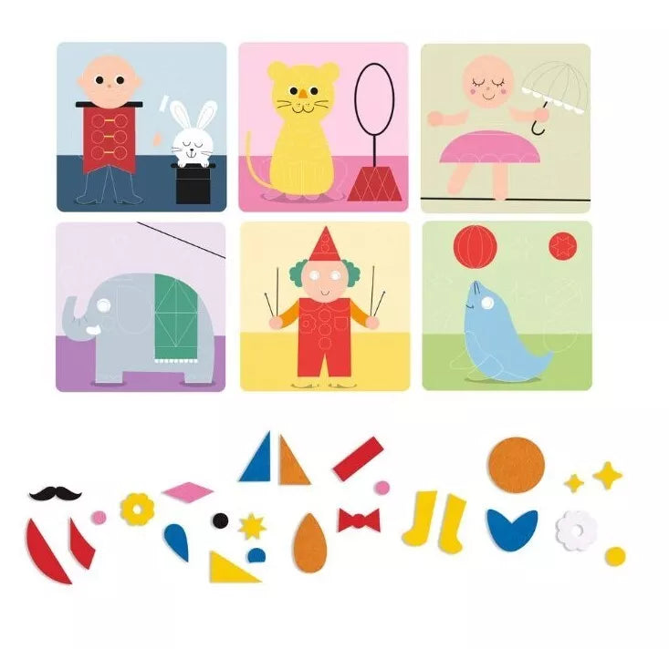 Mano pirmasis veltinio koliažų kūrybinis rinkinys