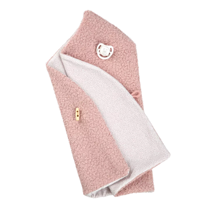 Arias kūdikėlis su rožiniu pleduku, 35 cm