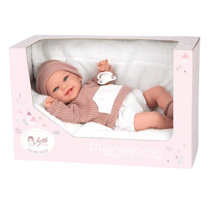 Arias kūdikėlis su megztuku, 35 cm