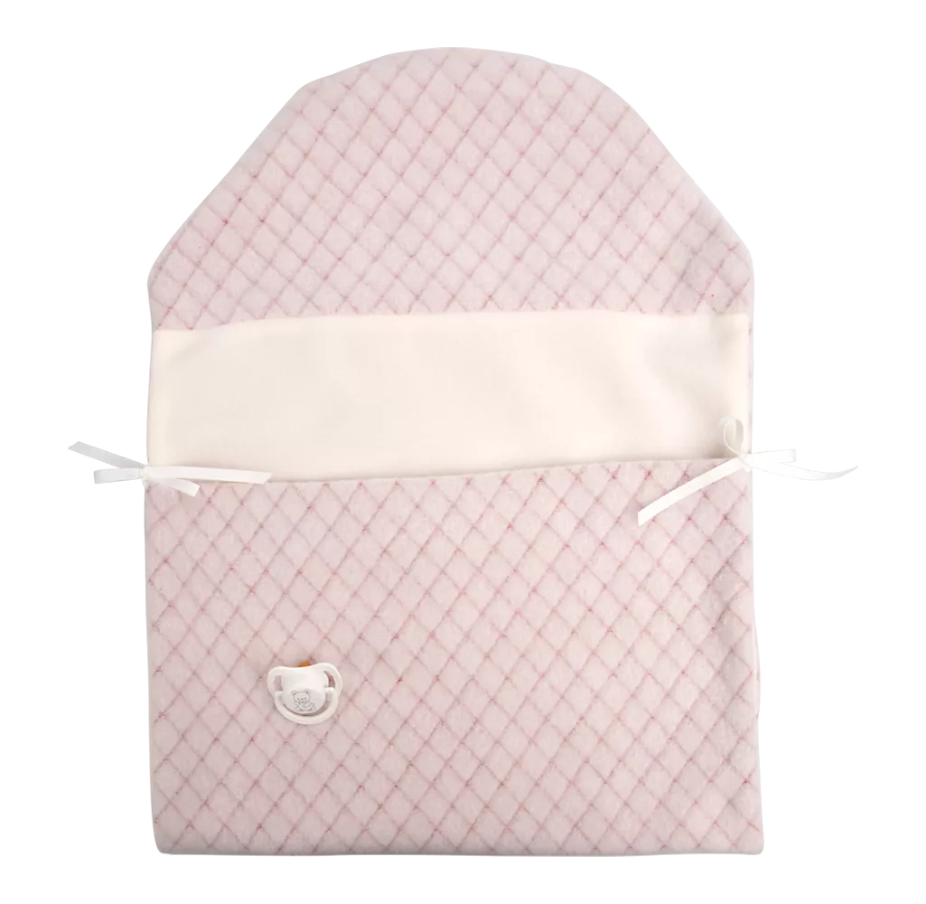 Arias kūdikėlis su rožine mova, 35 cm