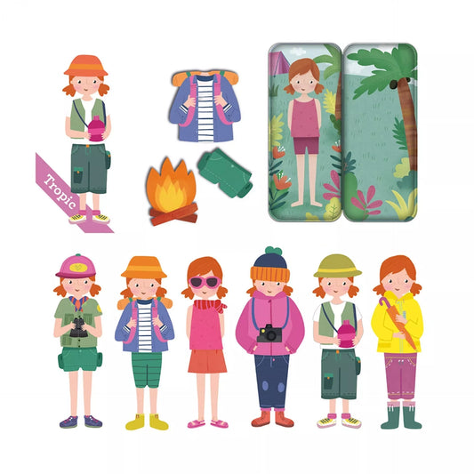 Apli Kids magnetinis žaidimas „Tropikai“