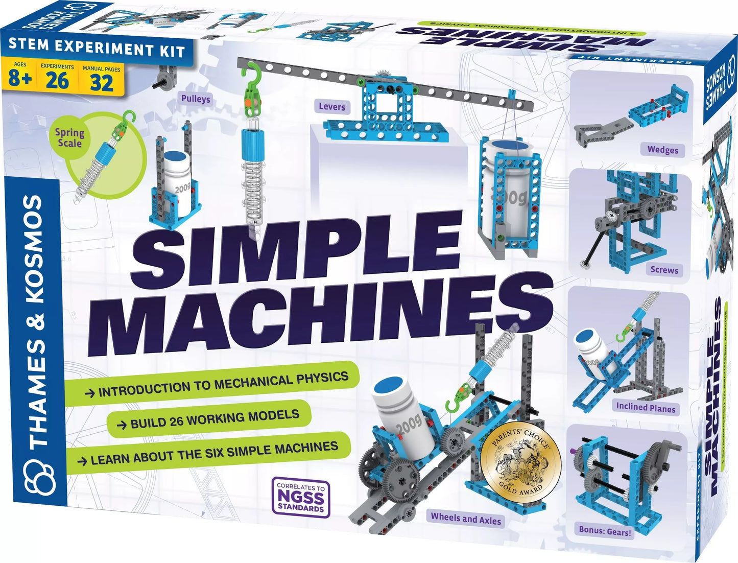 Kosmos STEM rinkinys ”Simple machines”
