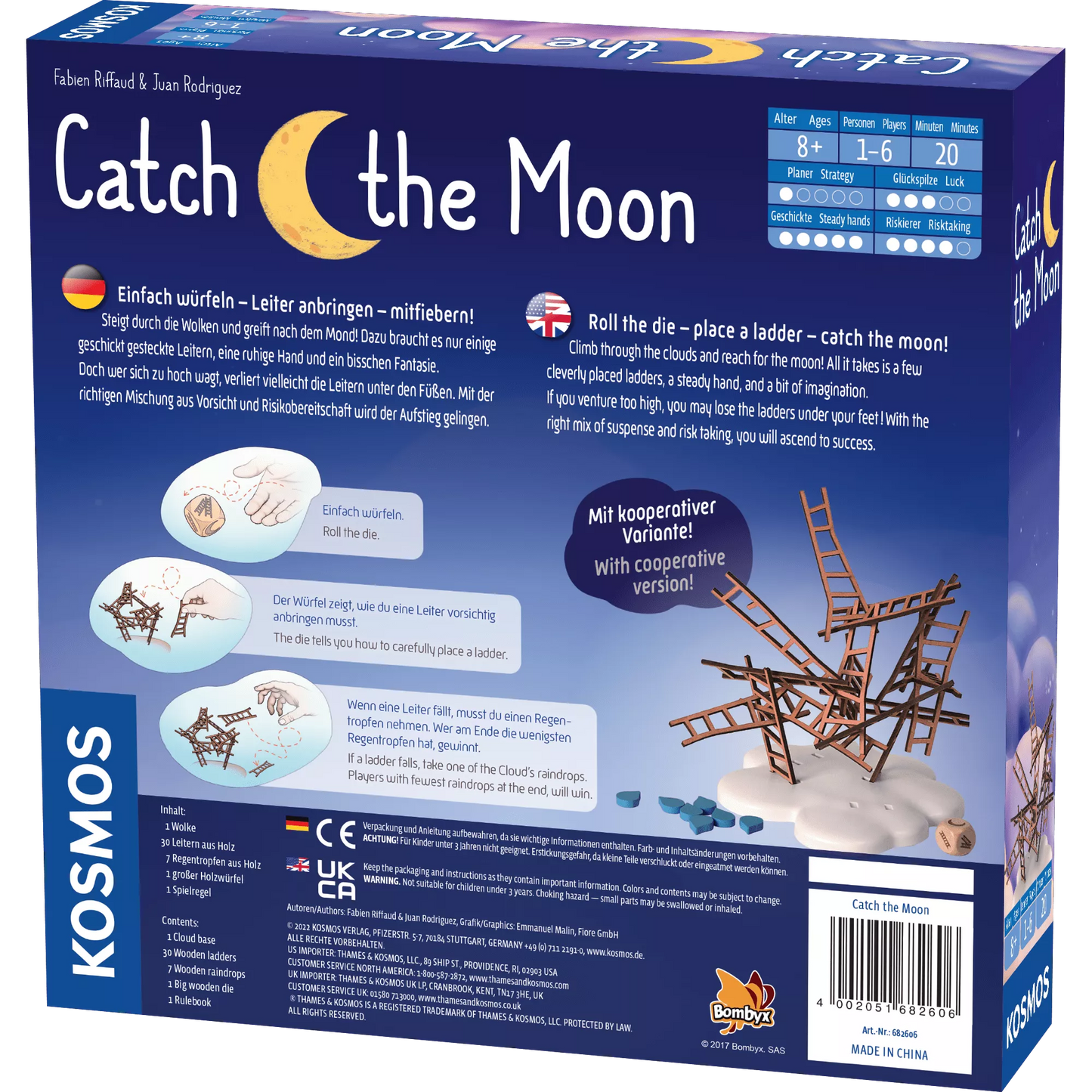 Stalo žaidimas „Catch the moon”