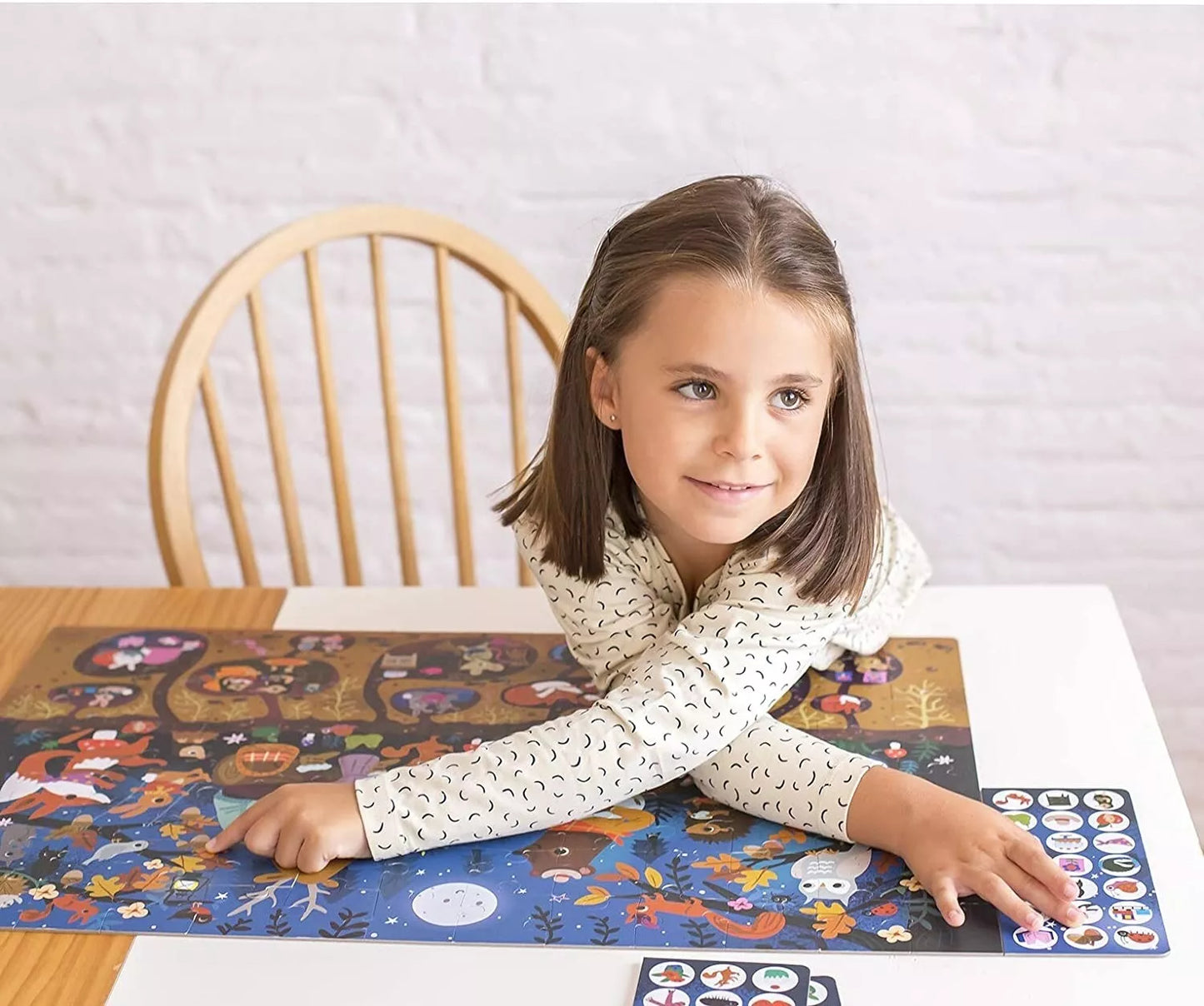 APLI Pastabumo dėlionė „Miškas”